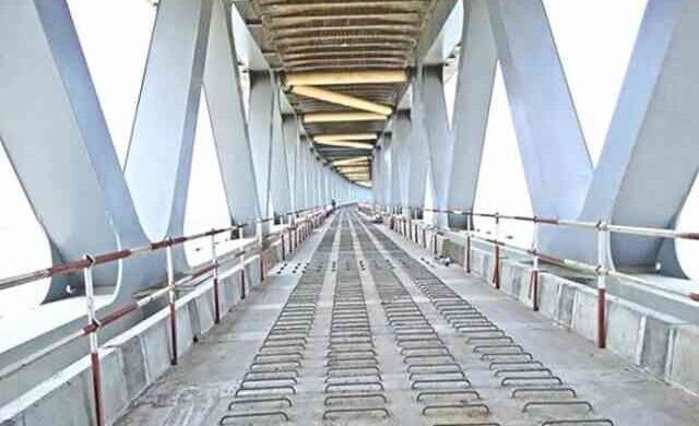 রেললাইন রেল লাইন padma bridge toll plaza Padma Bridge Bridges Padma Multipurpose Bridge padma Bangladesh Bridge Authority ‎বাংলাদেশ সেতু কর্তৃপক্ষ পদ্মা সেতু বহুমুখী Padma Bridge Rail পদ্মা সেতু রেল rail পদ্মা