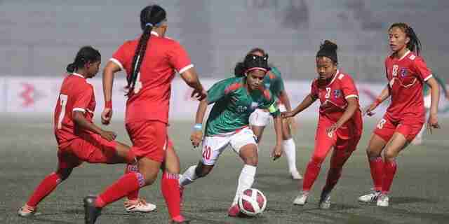 women football Bangladesh Football Federation BFF বাংলাদেশ ফুটবল ফেডারেশন বিএফএফ বাফুফে নারী মহিলা